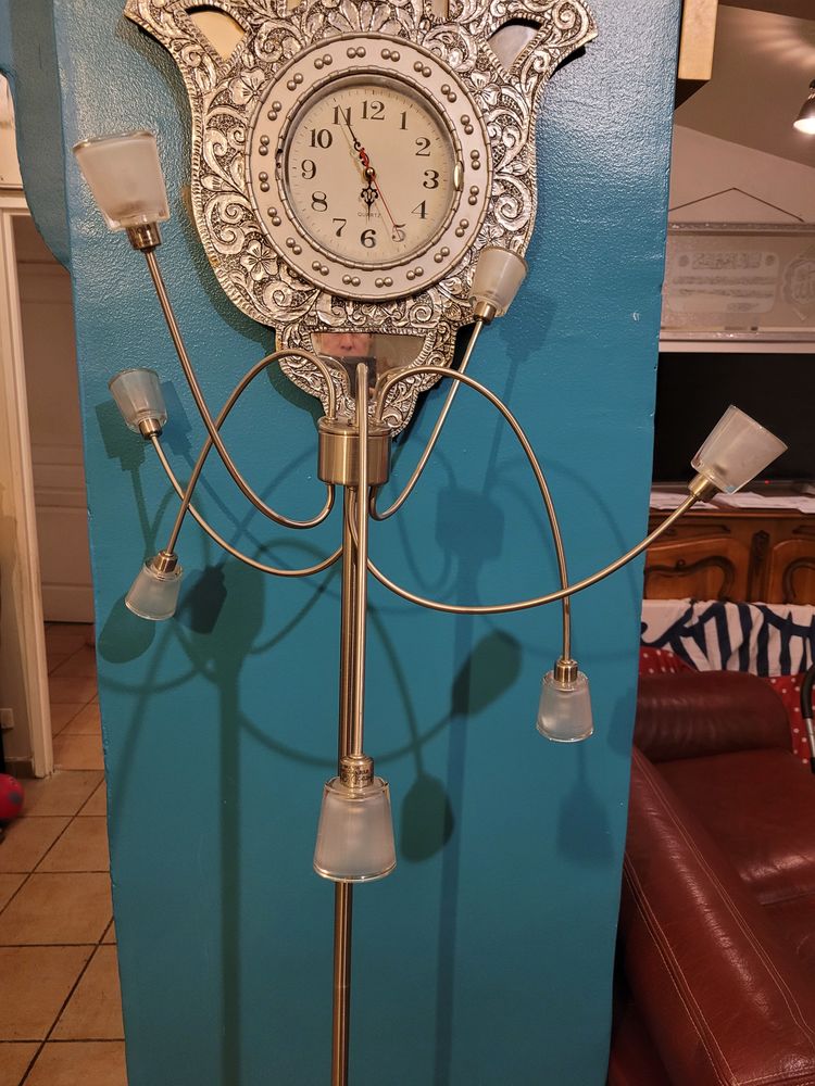 Luminaire/Lampadaire 7 branches (t�tes en verre) 120 Marseille 2 (13)