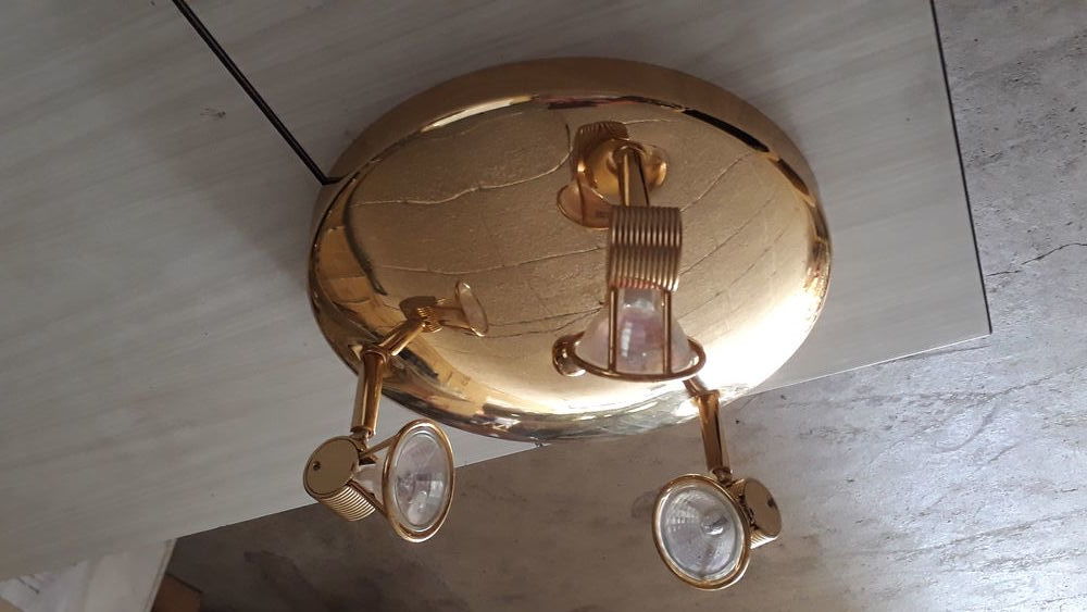 Luminaire plafond rond 3 spots reglables 15 Chauny (02)