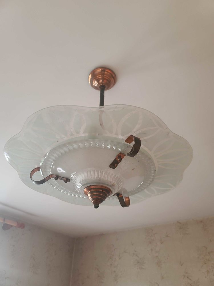 luminaire, plafonnier en verre 22 Genay (69)