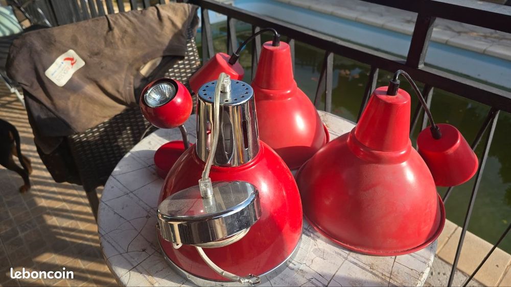 Lot de 3 luminaires et une applique 30 Lan�on-Provence (13)