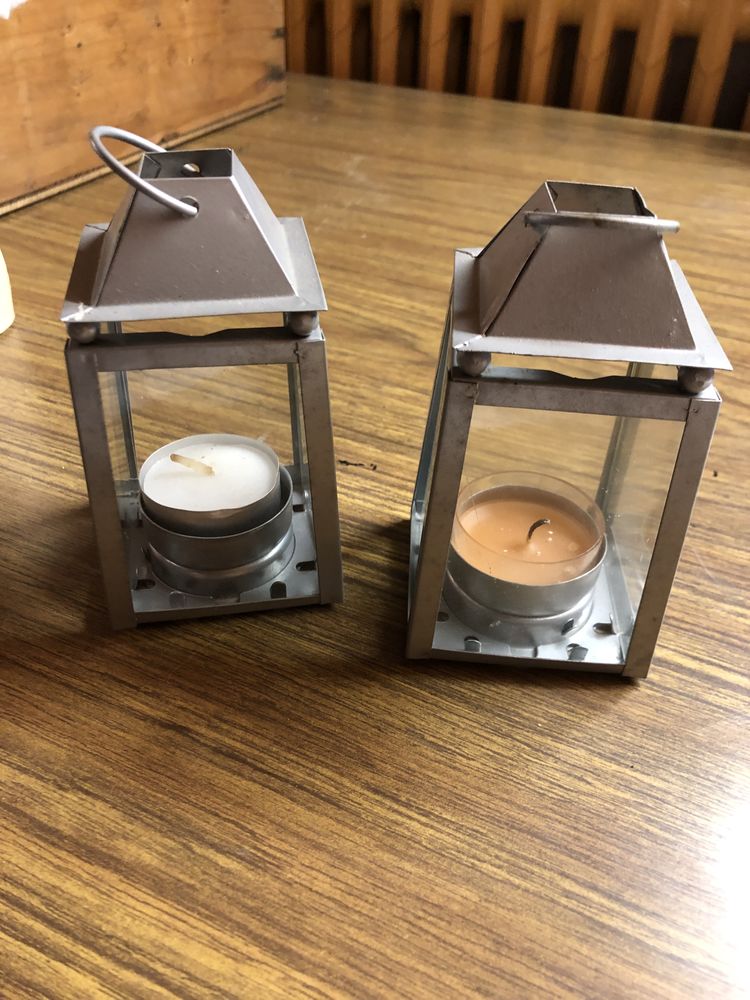  2 luminions de table avec bougie (1009 ) 8 Saint-Vallier (71)