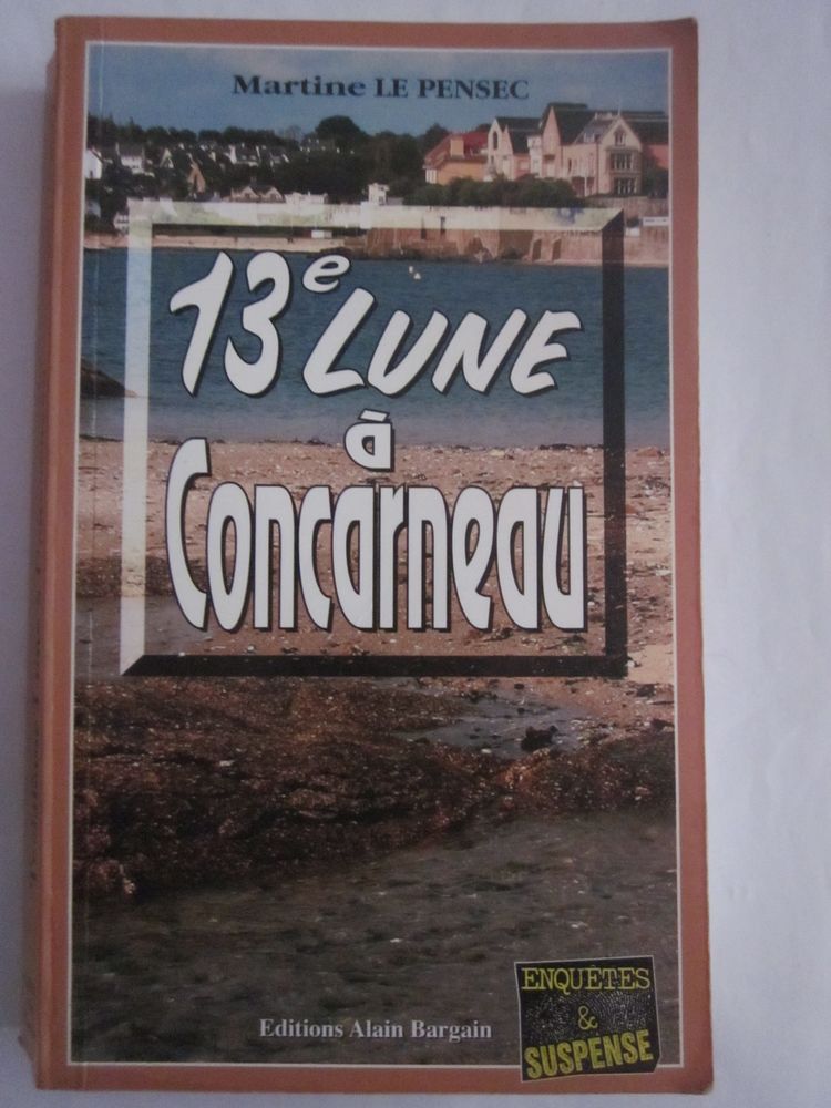 13  �  LUNE A CONCARNEAU  roman policier  BRETON BARGAIN 5 Brest (29)