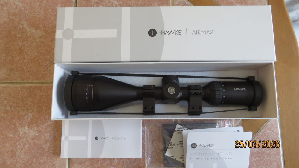 Lunette de tir Hawke AIRMAX 4-12x50
AO AMX 190 Maisod (39)