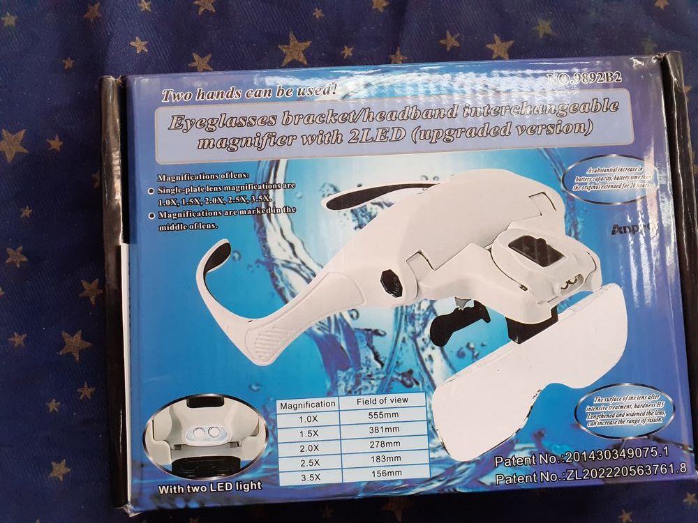 LUNETTE LOUPE 2 LED ET 5 LENTILLES LUNETTES GROSSISSANTES 15 Lapoutroie (68)