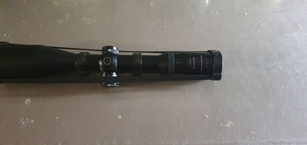 Lunette schmidt et bender 3x12x50 point rouge 1200 Nancy (54)