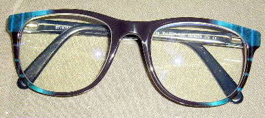 lunettes avec monture reflets bleus homme in Style 70 Versailles (78)
