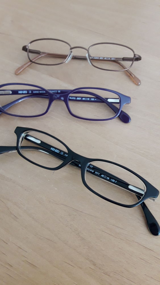  Lunettes marque Kenzo 3 paires 14 Charbonni�res-les-Bains (69)