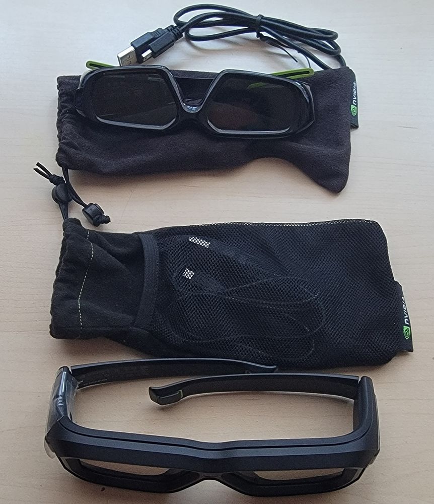 Lunettes 3D marque NVIDIA 35 Houplin-Ancoisne (59)