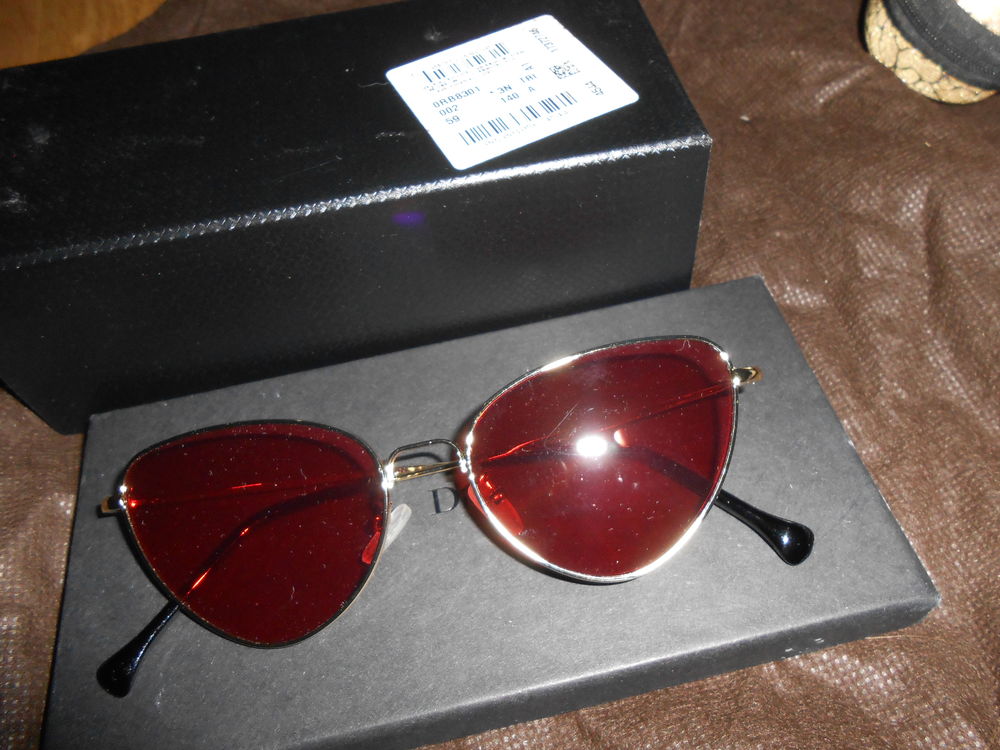 Lunettes or, solaires femme prototype 78 Aumale (76)