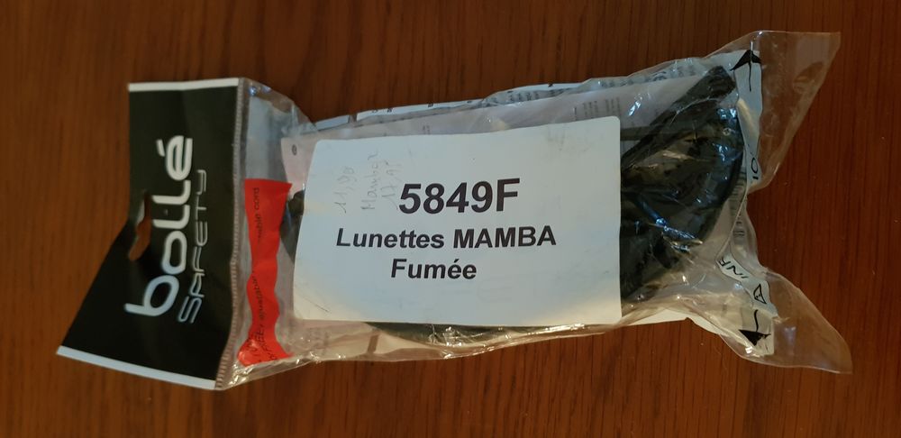Lunettes de soleil MAMBA fum�e, marque Boll� Safety 7 Bonifacio (20)