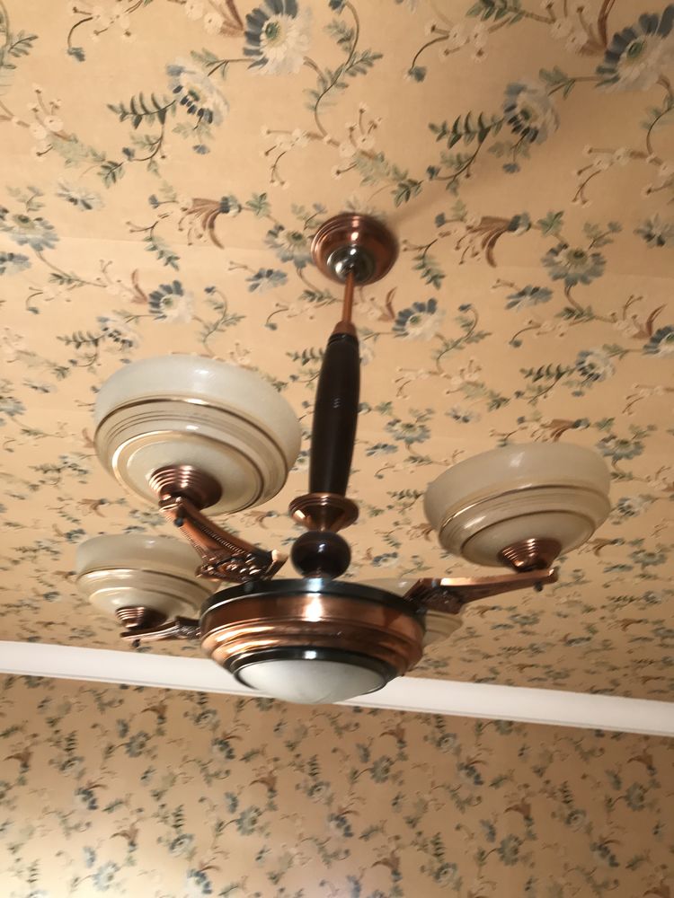 Lustre ancien ann�e 40/50 140 Rasteau (84)