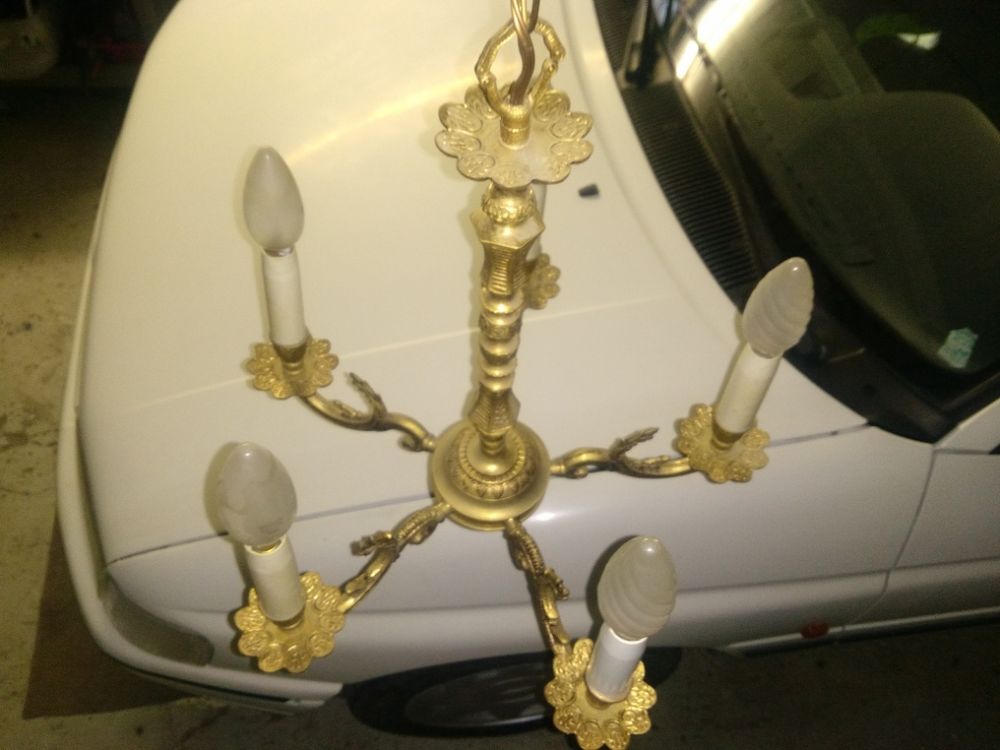 Lustre antique en bronze dor�.
0 �tampes (91)