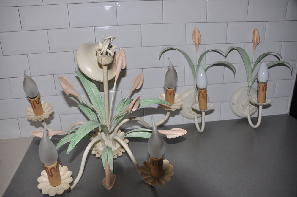 lustre et appliques chambre 30 Ch�teau-Gontier (53)