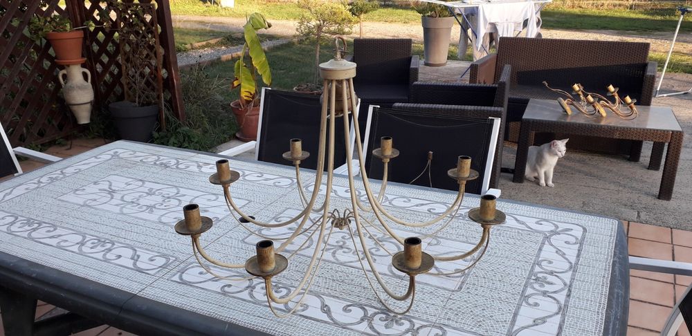 Lustre + appliques 70 Martres-de-Rivi�re (31)