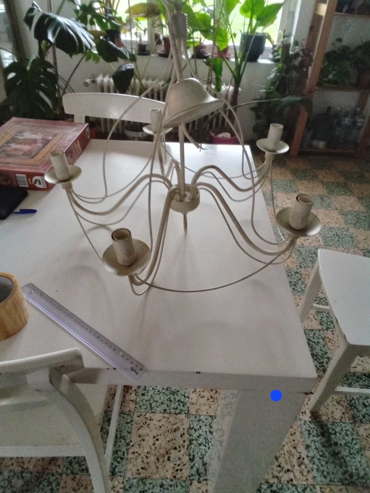 lustre blanc ceruse dor� 3 Blessy (62)