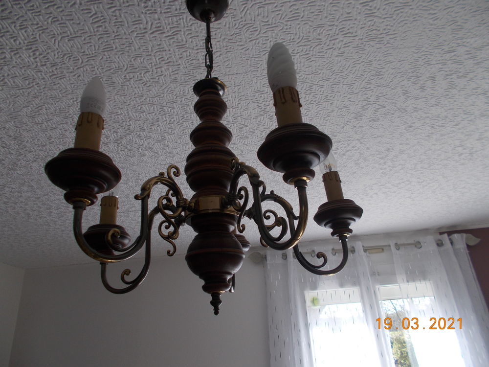 Lustre 5 branche 20 Mareuil-sur-Ourcq (60)