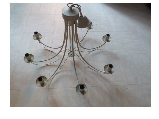 lustre 8 branches, lampes de chevet, lampe p�trole 8 Martigues (13)