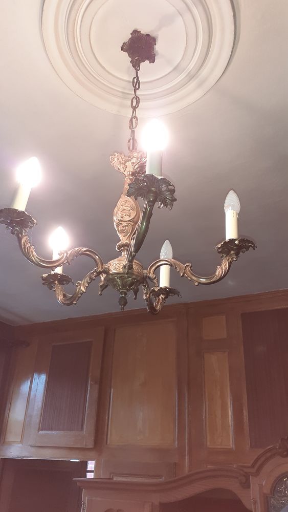 LUSTRE 5 BRANCHES 20 Corbie (80)