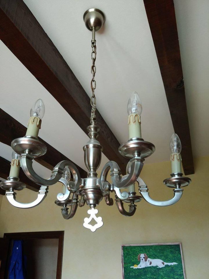 lustre 6 branches 15 Chassiers (07)