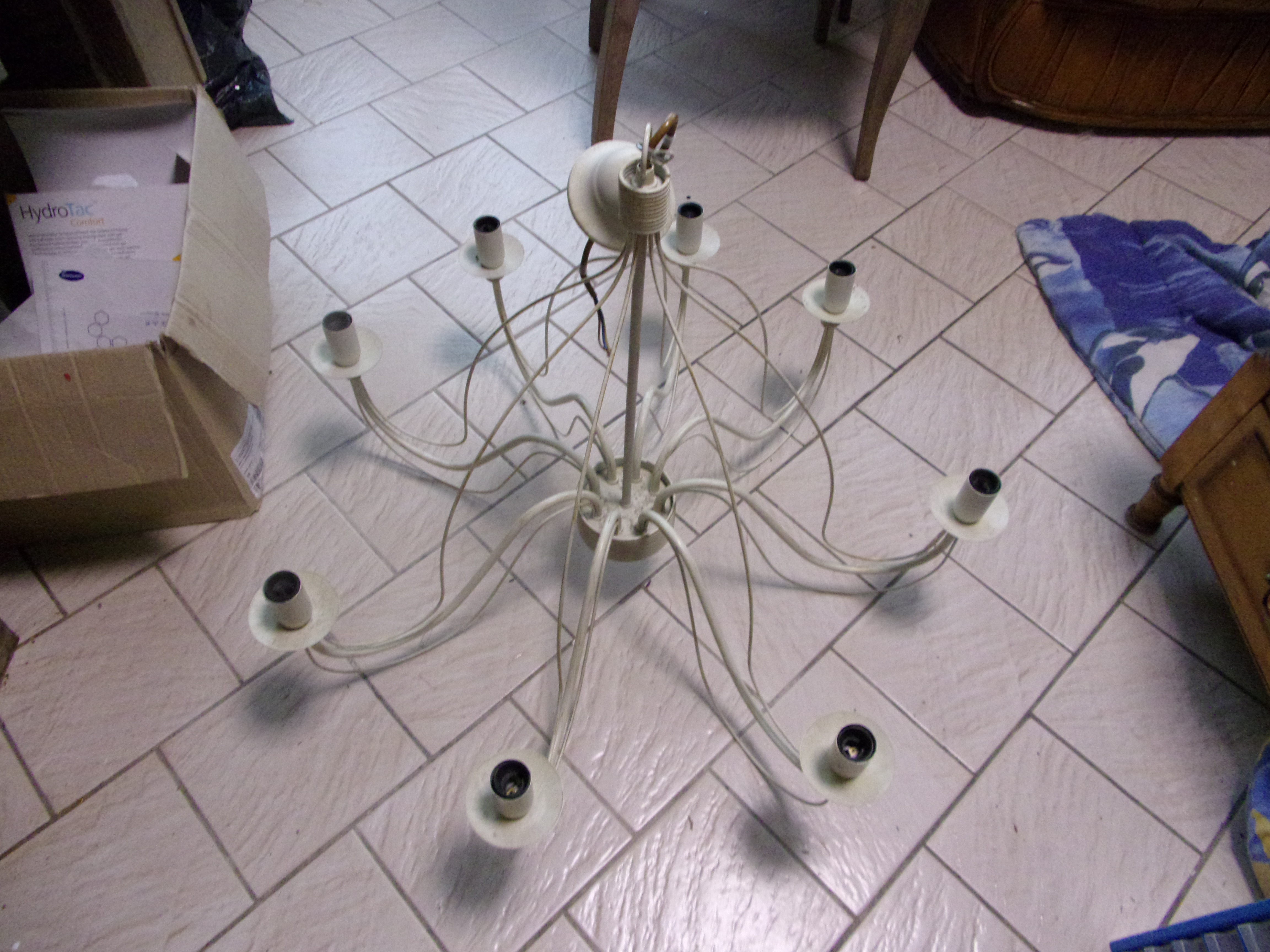 lustre 8 branches 100 Arras (62)