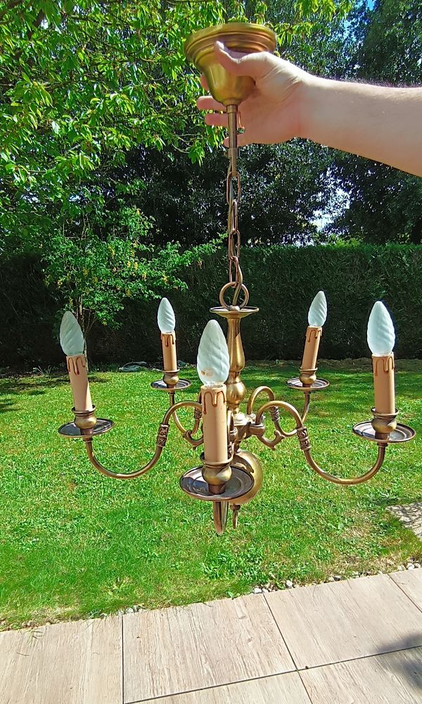 LUSTRE 5 BRANCHES 28 Rennes (35)