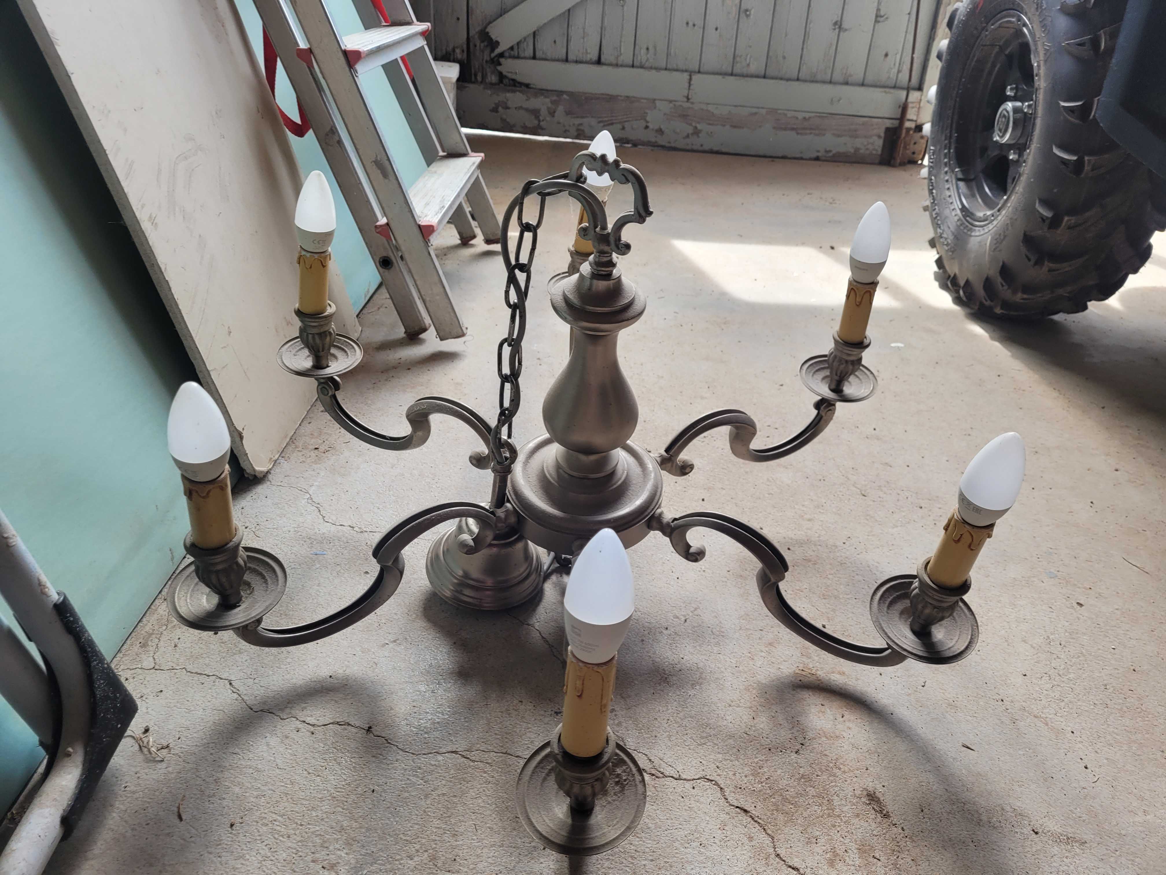 lustre 5 branches 85 Ainay-le-Ch�teau (03)