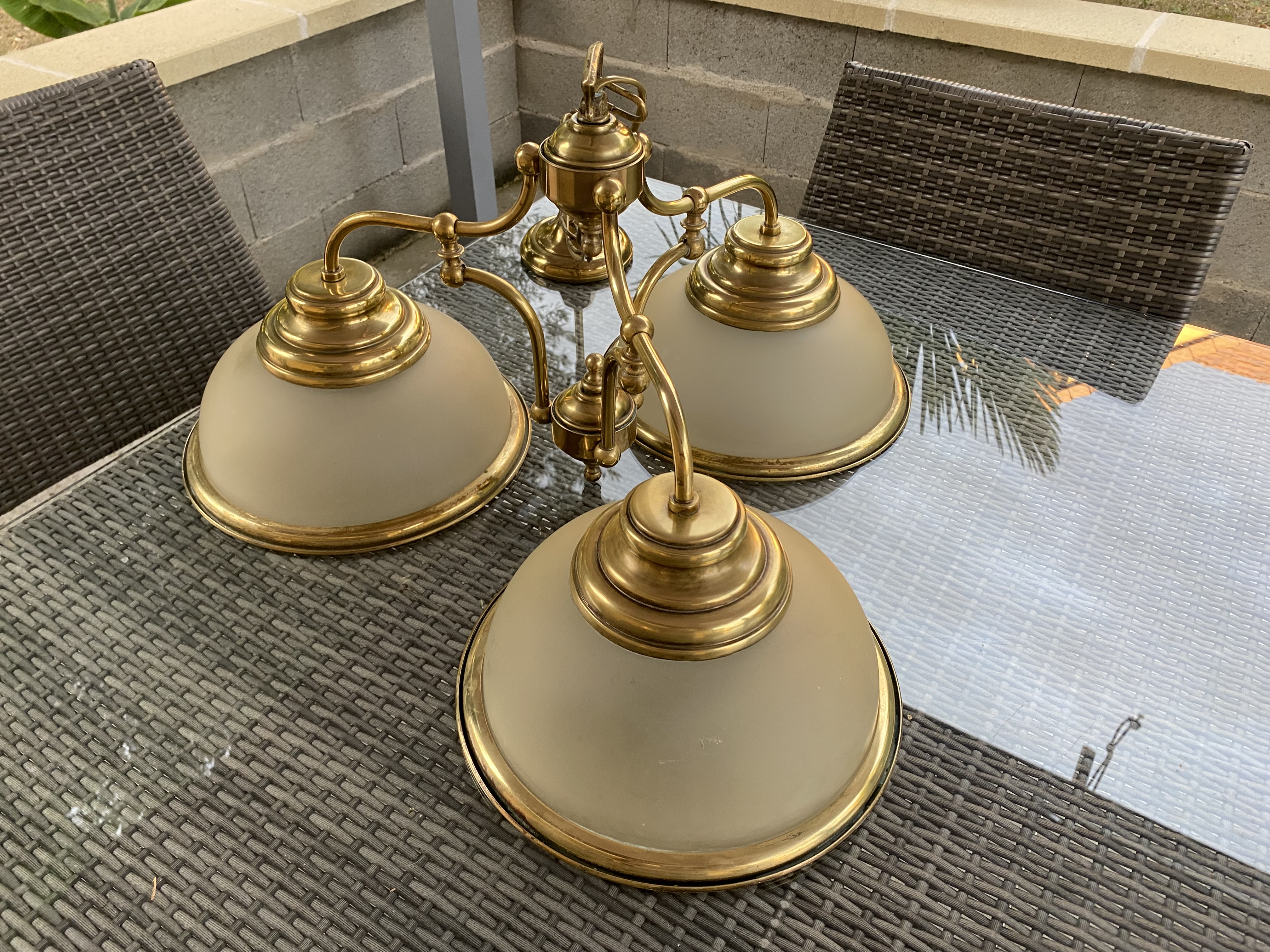 Lustre bronze dor� 50 Tours (37)