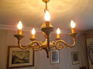 Lustre Bronze LOUIS XVI, 85 Touques (14)