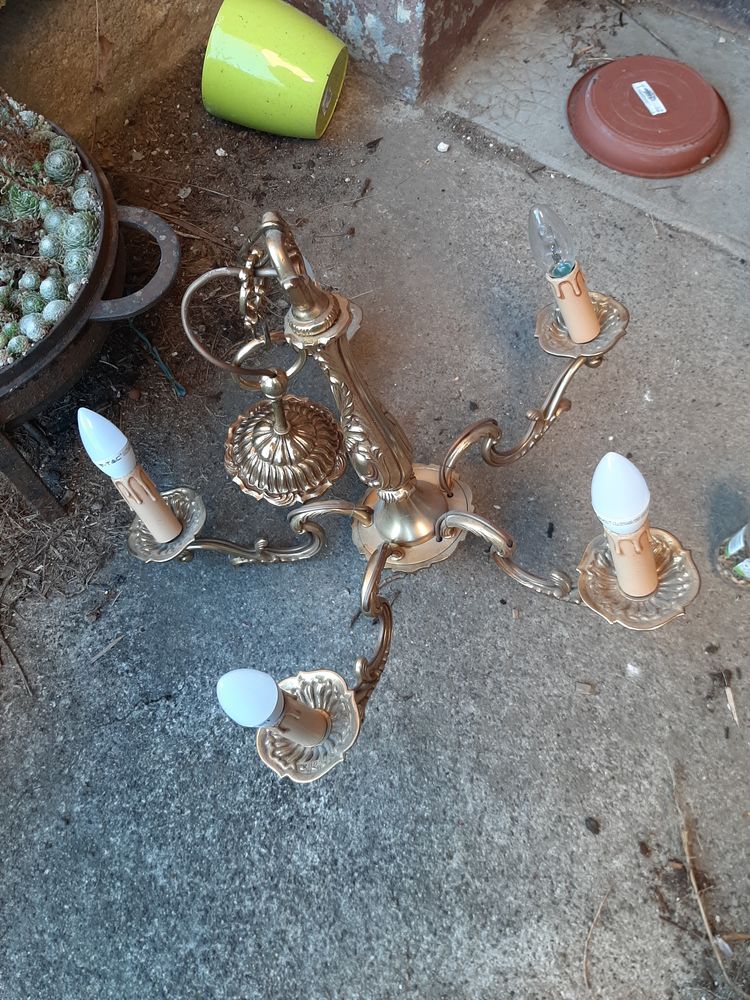 Lustre en bronze 250 Limoges (87)