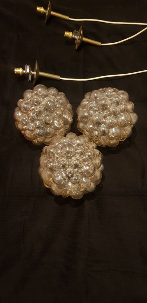 lustre A BUBBLE en suspentions de HELENA TYNELL 1960 300 Annonay (07)