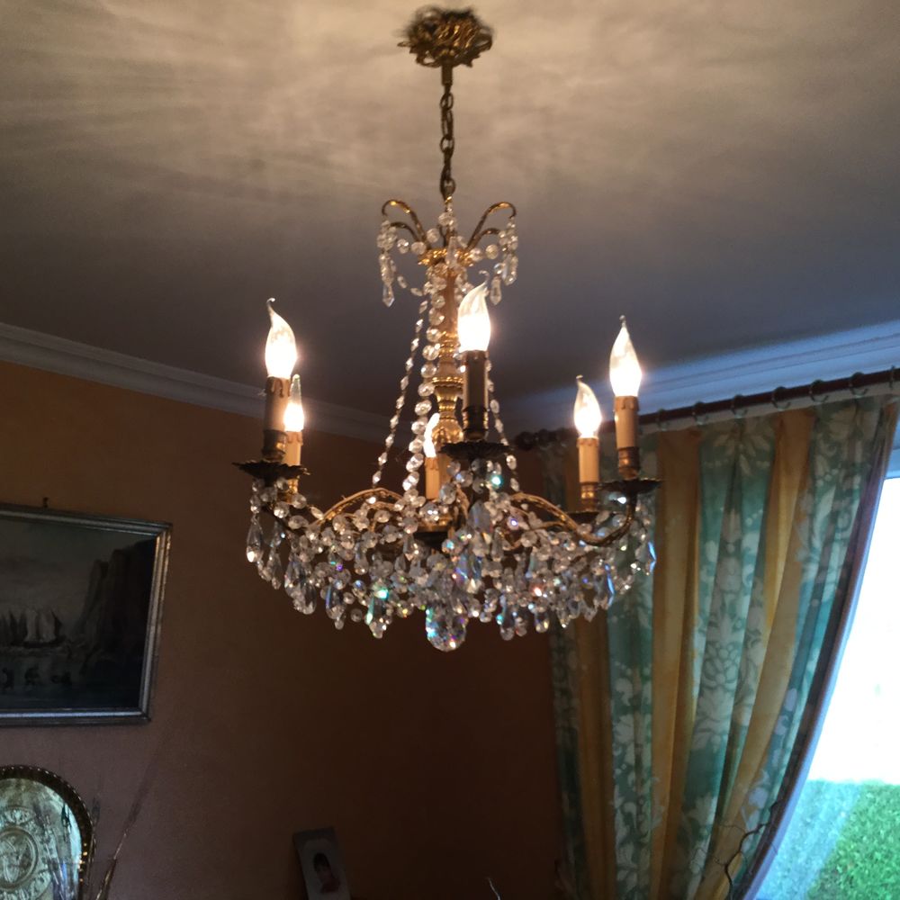 Lustre cristal 60 Saint-Martin-de-Boscherville (76)
