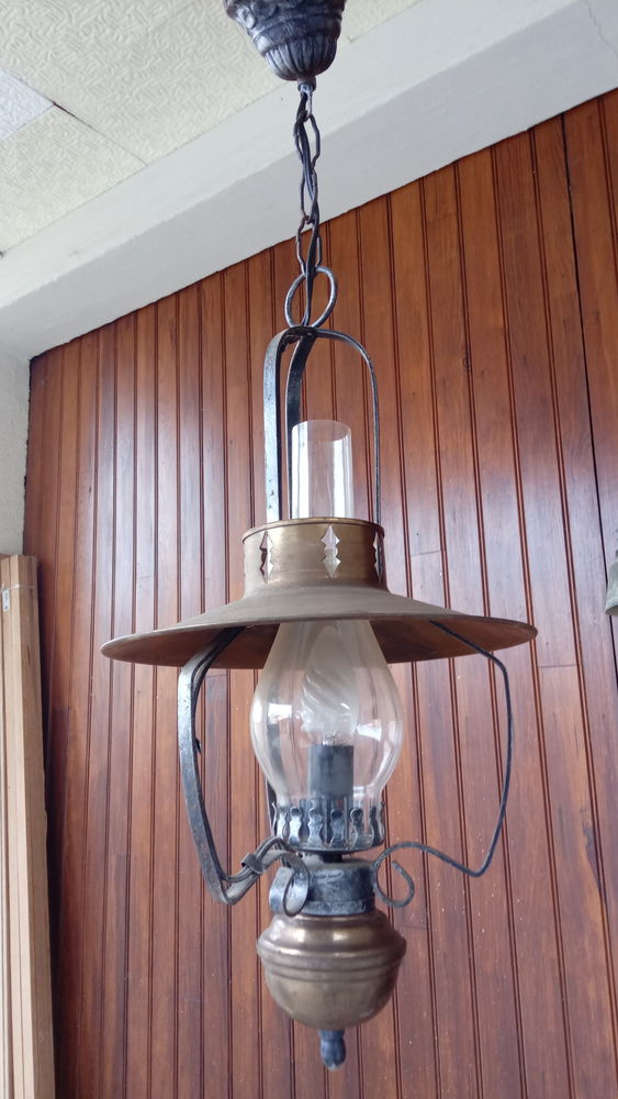 lustre cuivre origine  villedieu  59 Brouilla (66)