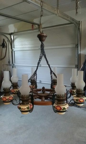 Lustre et deux appliques 40 Odars (31)