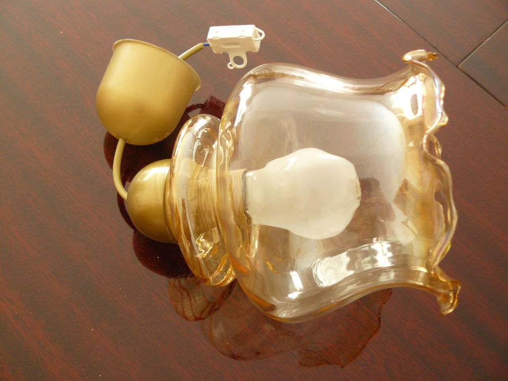 Lustre Dor� globe suspendu 5 Rochefort (17)