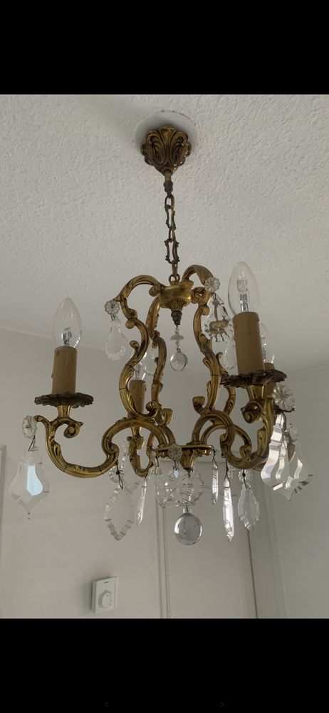 lustre dorures et verre 200 Montpellier (34)