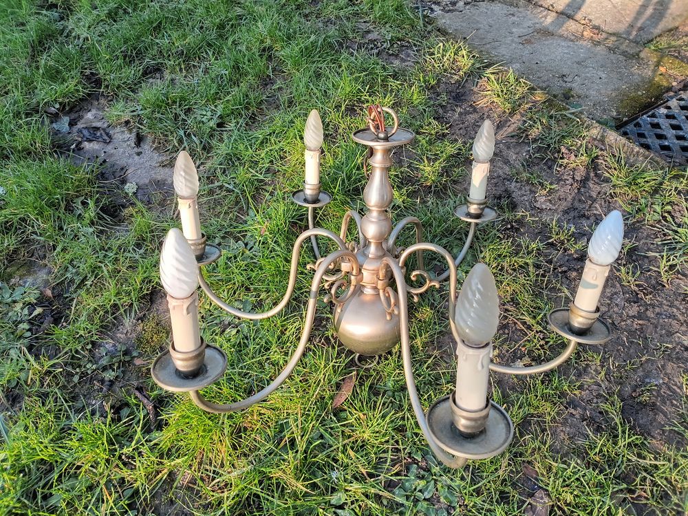 Lustre en �tain 25 Vert-Saint-Denis (77)