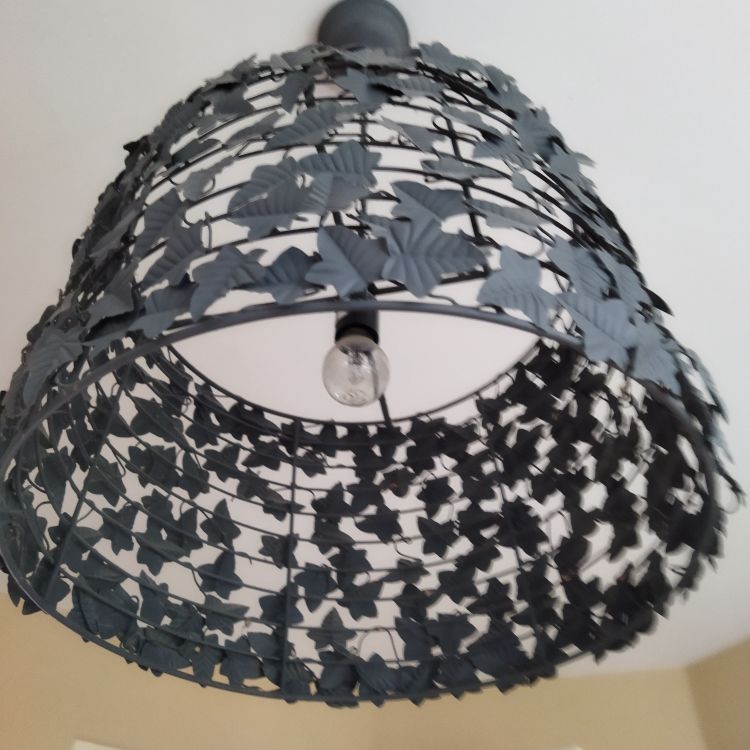 Lustre feuillage gris 44 V�retz (37)