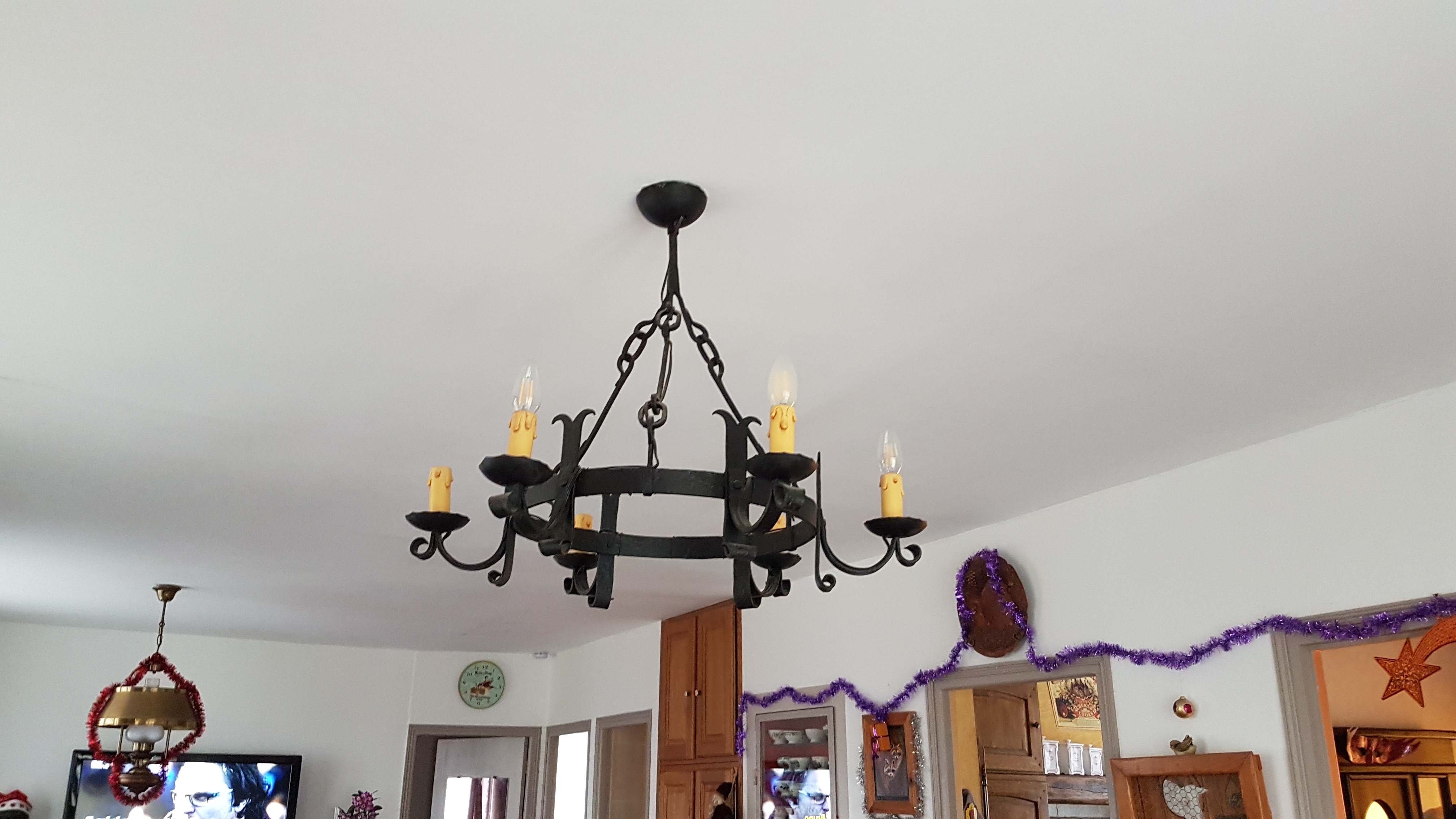 lustre en fer forg� 60 Sens (89)
