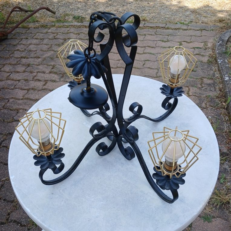 lustre fer forg� 15 Vendeuvre-du-Poitou (86)