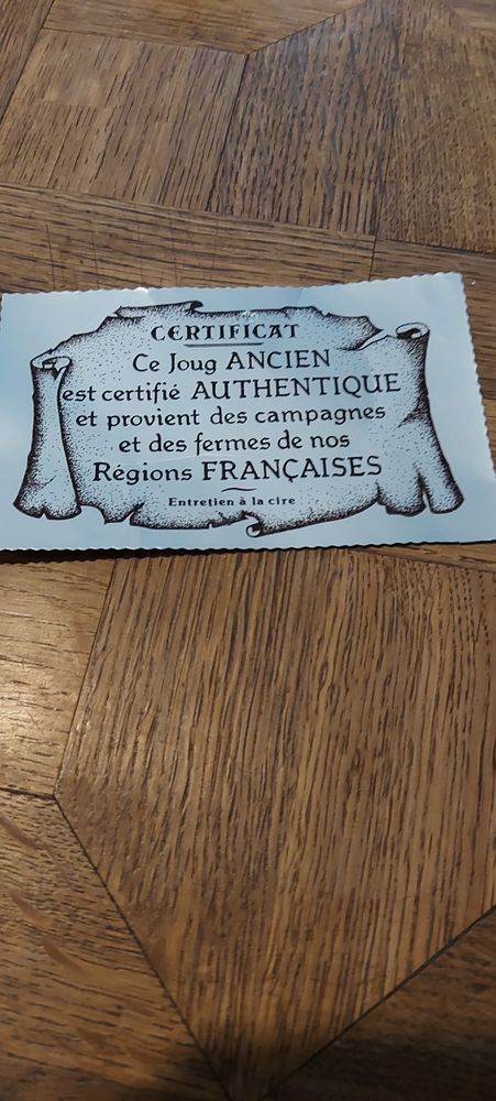 Lustre joug de boeuf 0 Troyes (10)