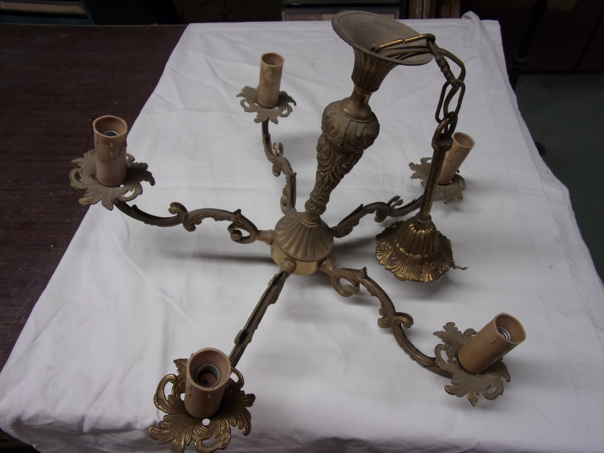 LUSTRE LAITON ou  BRONZE 0 Cerisiers (89)