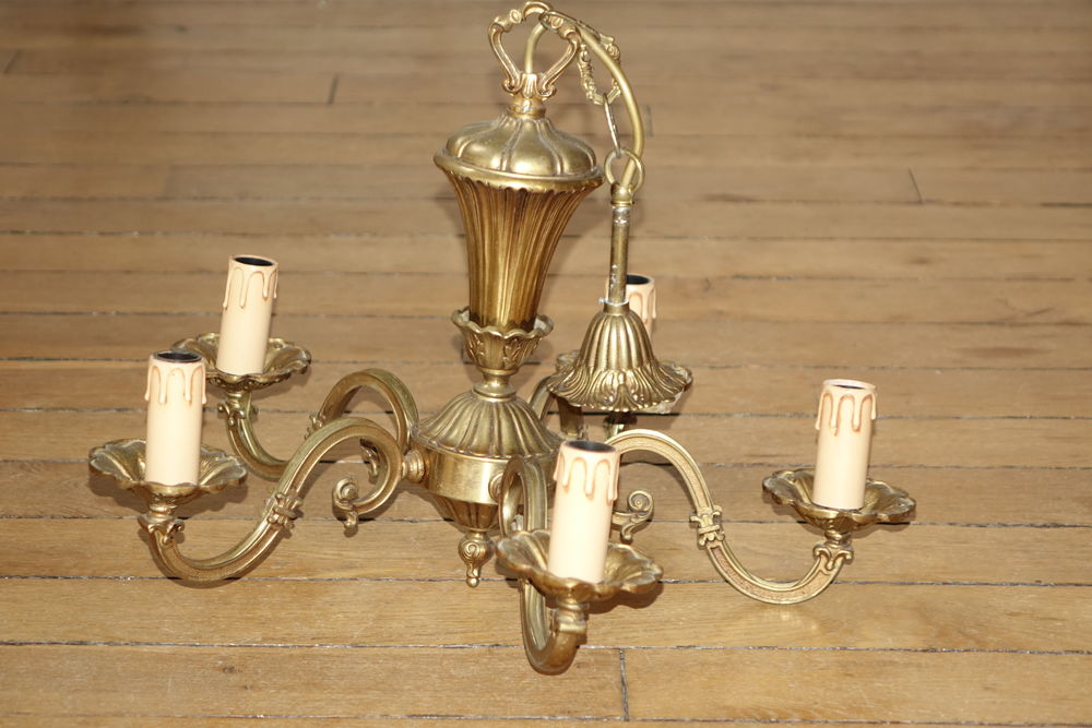 Lustre en laiton 10 Pr�failles (44)
