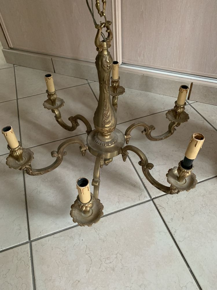 Lustre en laiton 100 Toul (54)