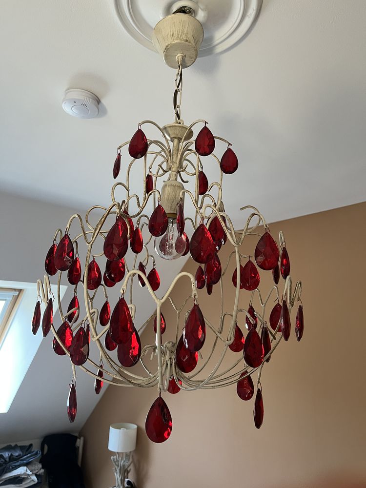 Lustre et lampadaire m�tal et verre 25 Saint-Malo-de-Phily (35)