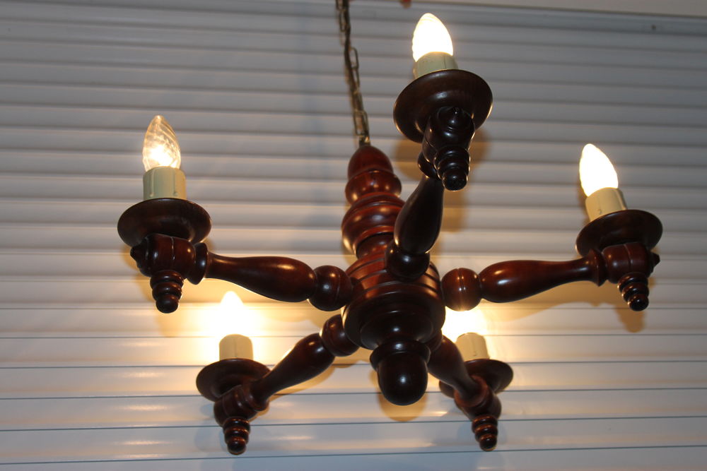 Lustre � 5 lampes 35 Montigny-Lencoup (77)