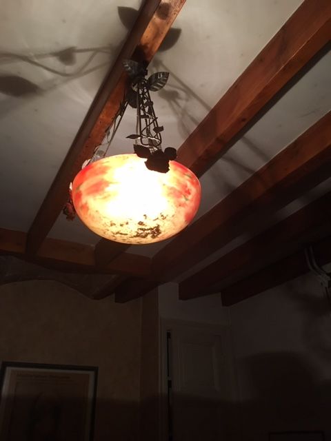 LUSTRE PATE DE VERRE 50 Vienne (38)