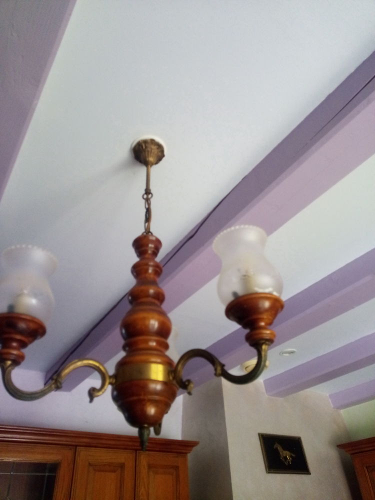 lustre rustique bois 0 P�ronne (80)