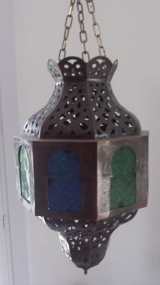 lustre  style 
lanterne mauresque  25 Meyrié (38)