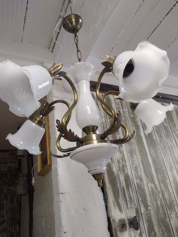 lustre vintage 5 tulipes 50 Les Mureaux (78)