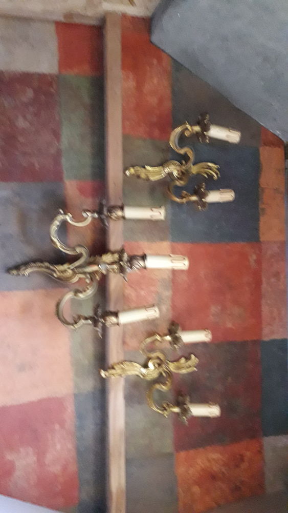 3 Lustres et 3 appliques 1 Saonnet (14)